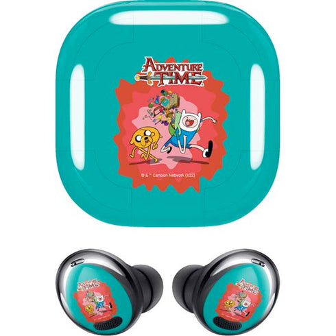 Adult Swim Adventure Time Jake and Finn Galaxy Buds Pro Skin